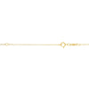 14K Yellow Gold 1.3mm Extendable Chain Necklace