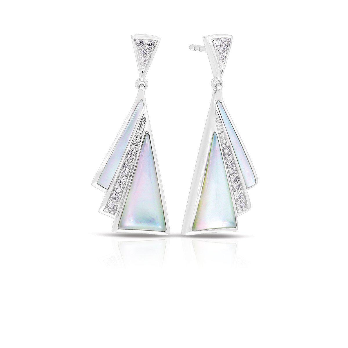 Sterling Silver Empire Earrings