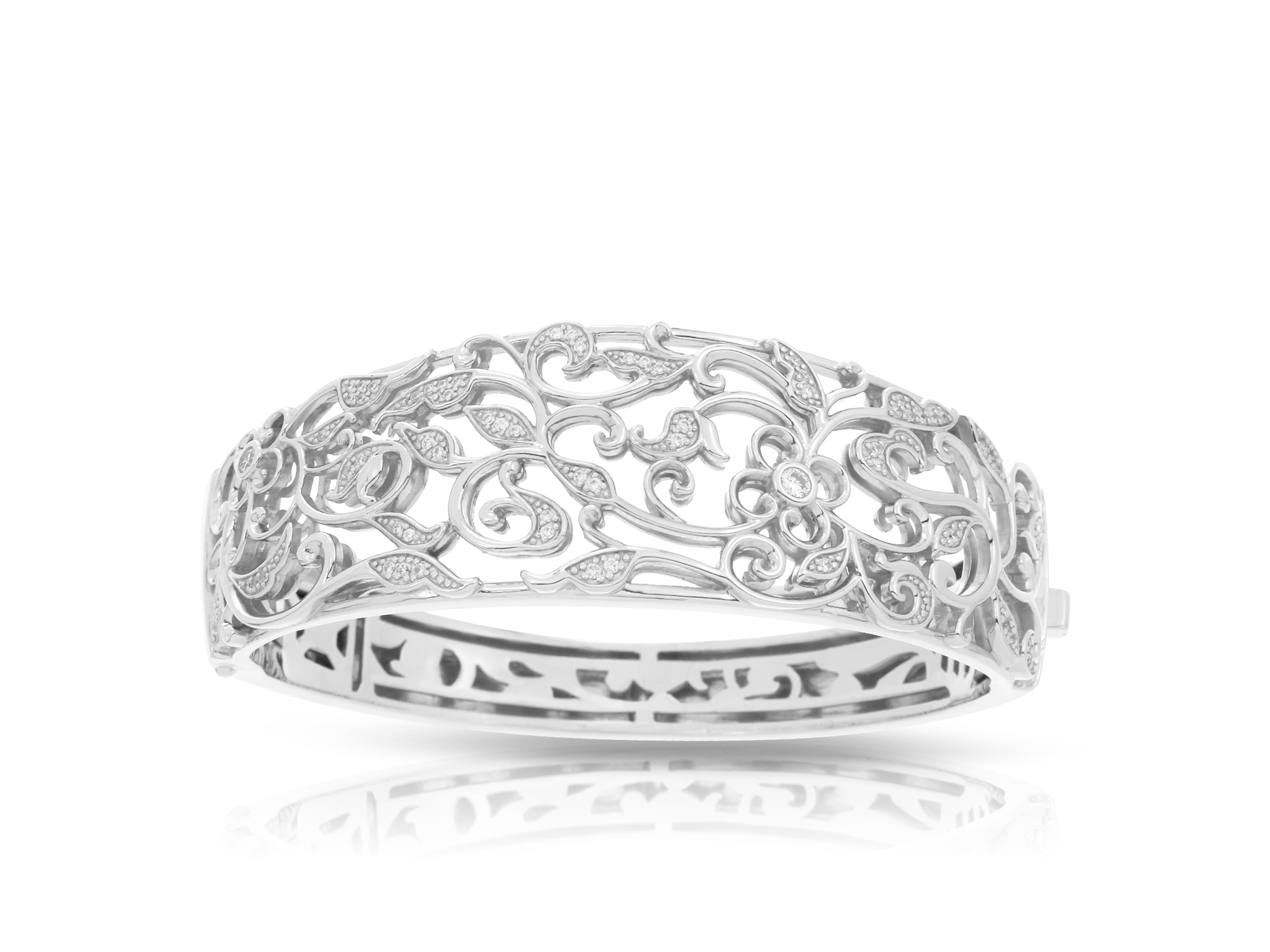 Sterling Silver Empress Bangle