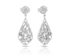 Sterling Silver Empress Earrings