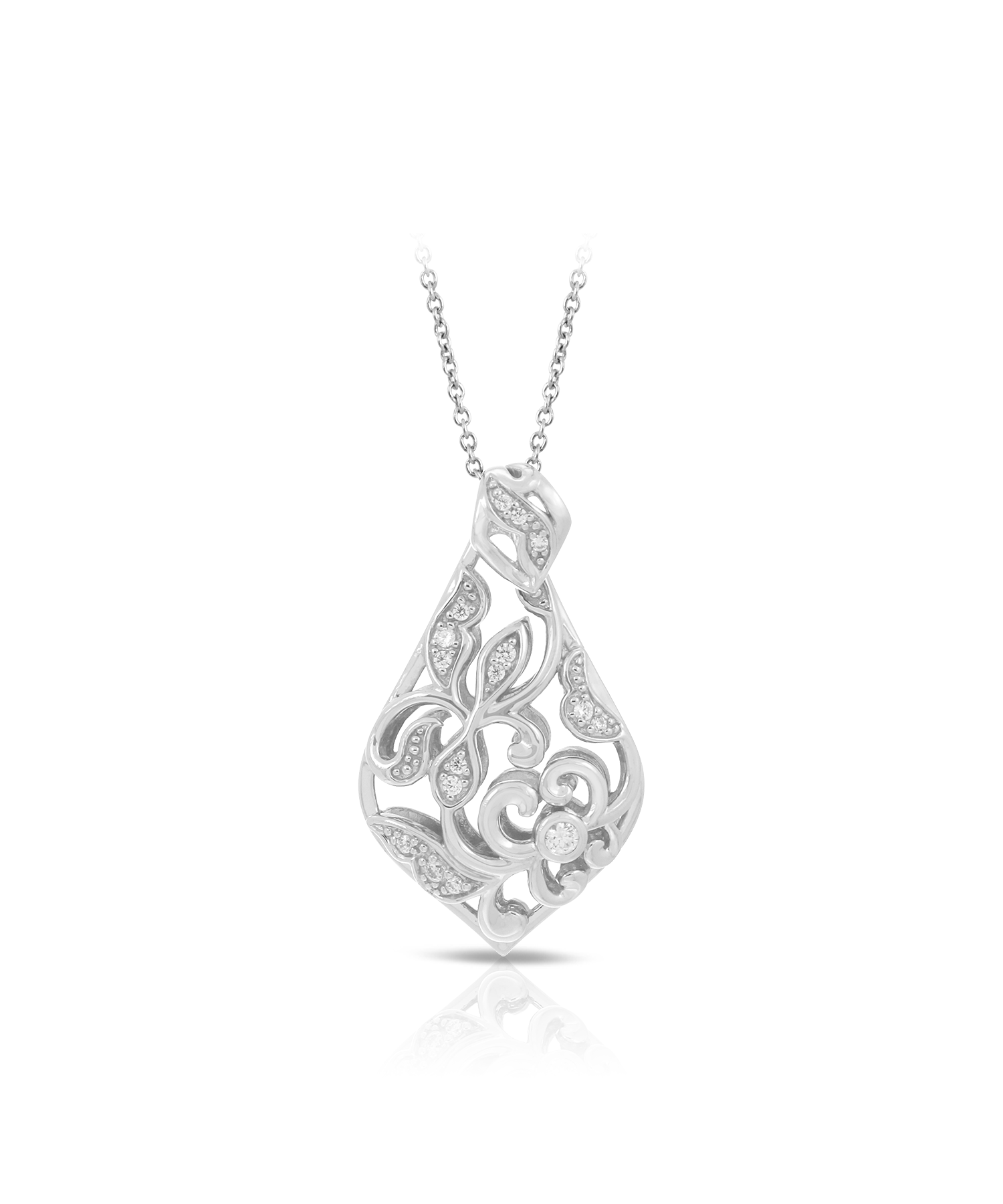 Sterling Silver Empress Pendant