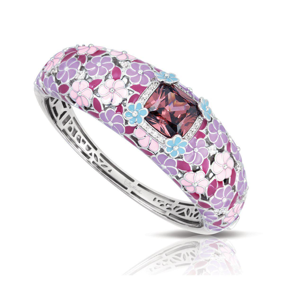 Sterling Silver Enchanted Garden Bangle