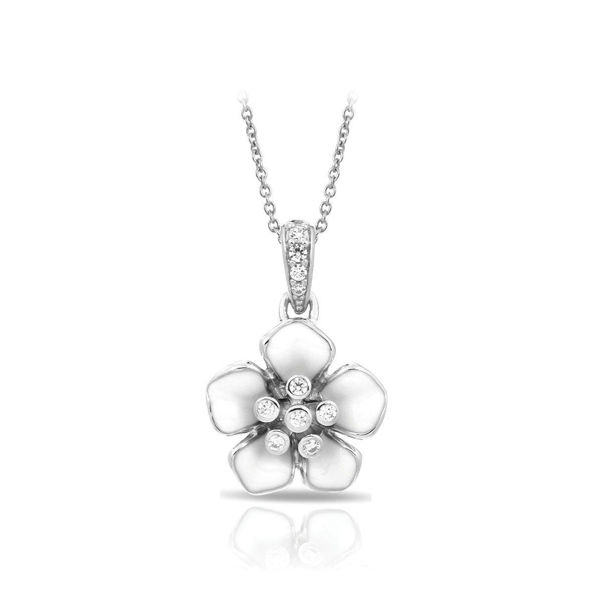 Sterling Silver Forget Me Not Pendant