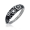 Sterling Silver Galaxy Bangle