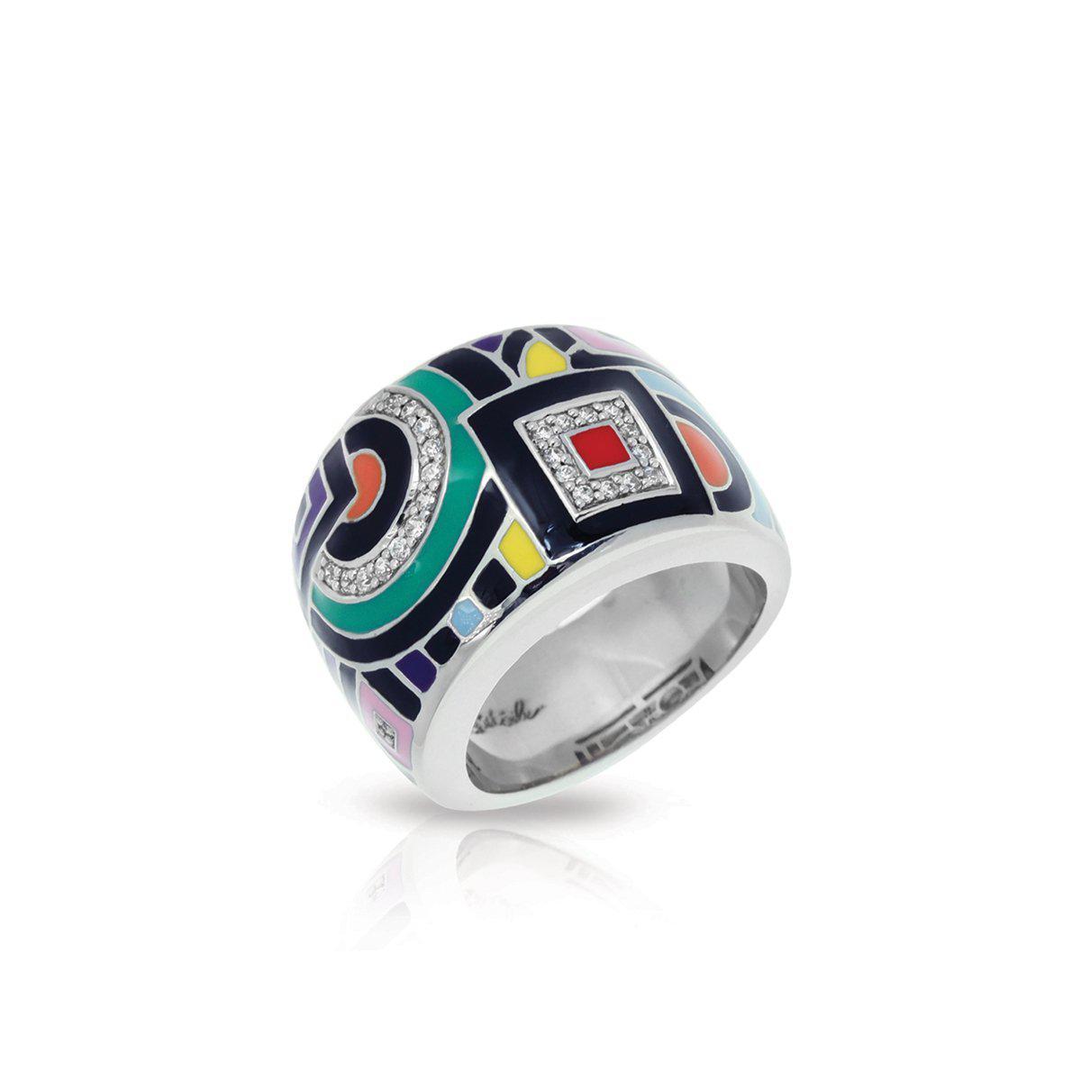 Sterling Silver Geometrica Ring