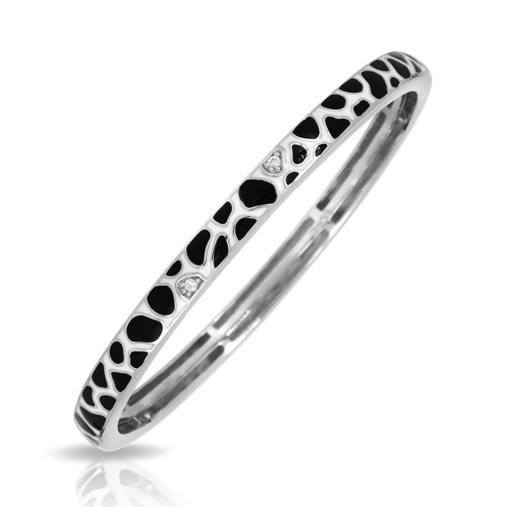 Sterling Silver Giraffe Bangle
