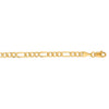 14K Yellow Gold 3.7mm Lite Figaro Chain Necklace