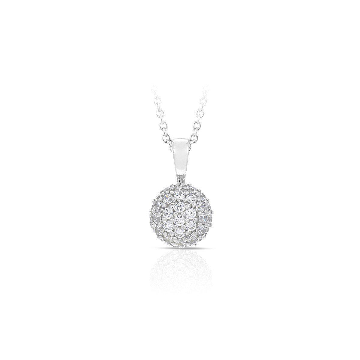 Sterling Silver Lunetta Pendant
