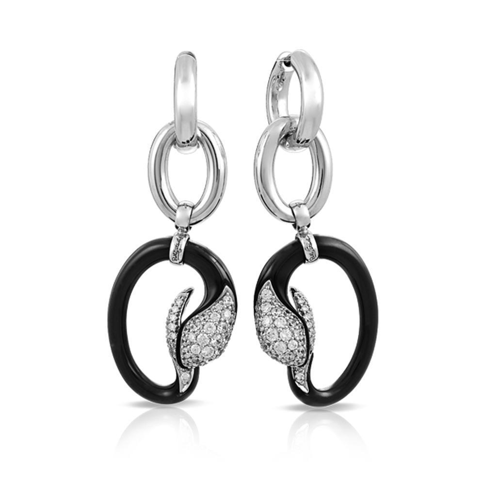 Sterling Silver Mamba Earrings