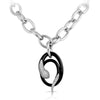 Sterling Silver Mamba Drop Necklace