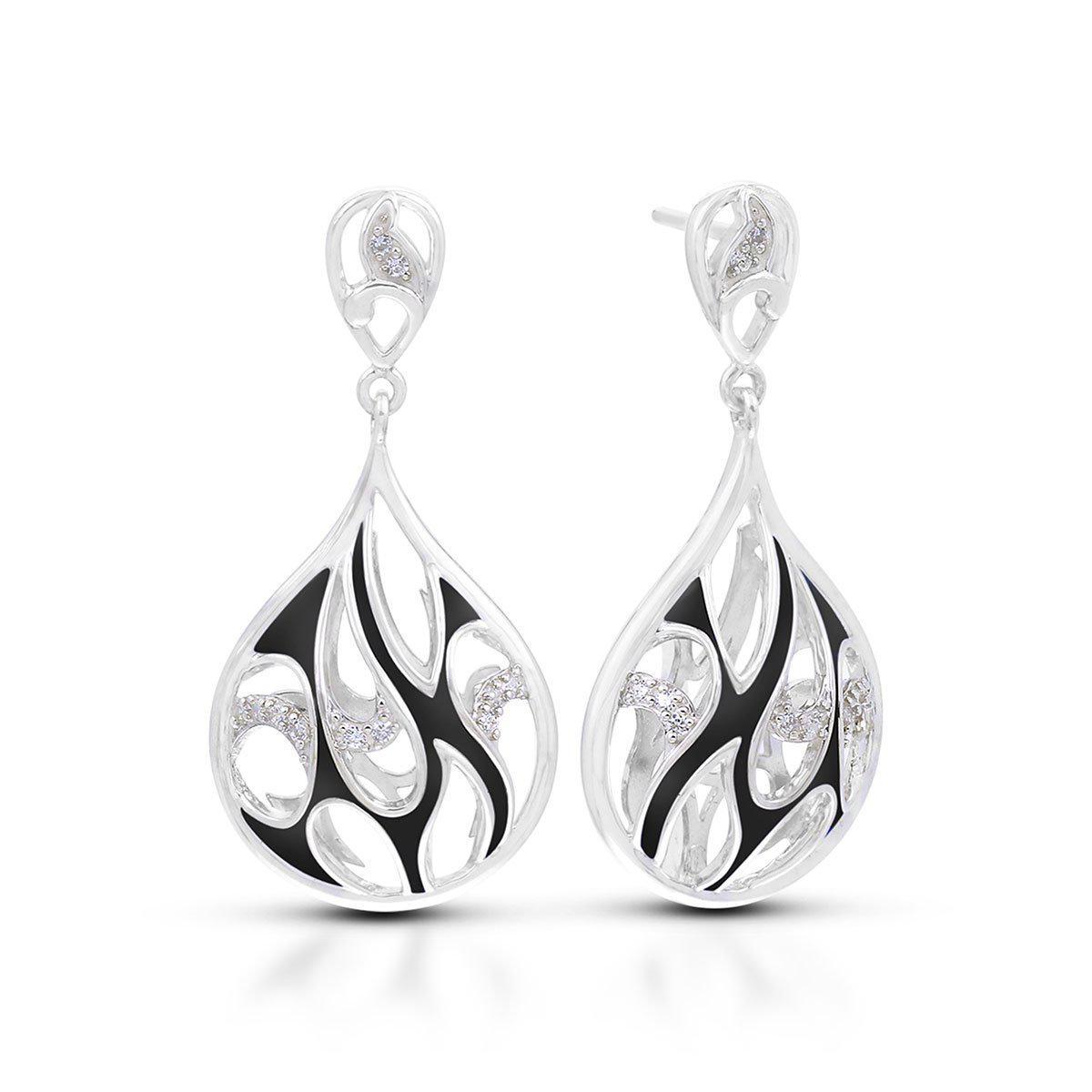 Sterling Silver Marea Earrings