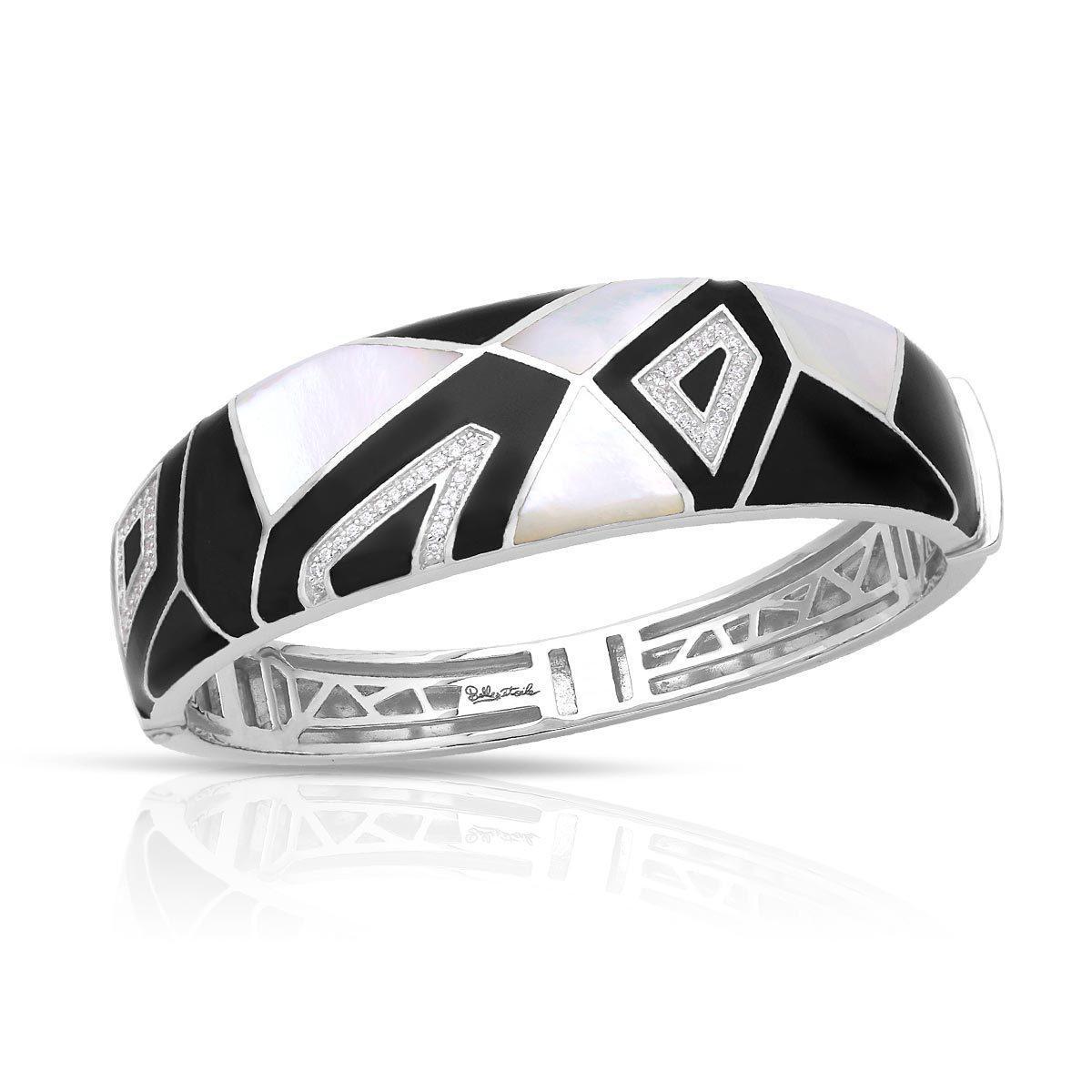 Sterling Silver Montage Bangle