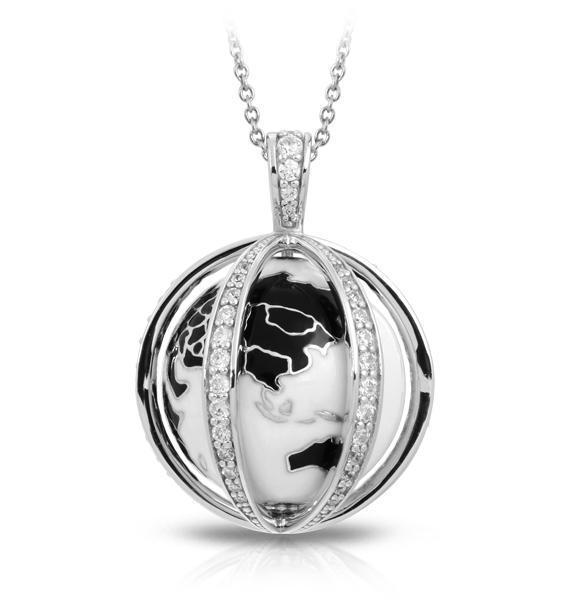 Sterling Silver My World Pendant
