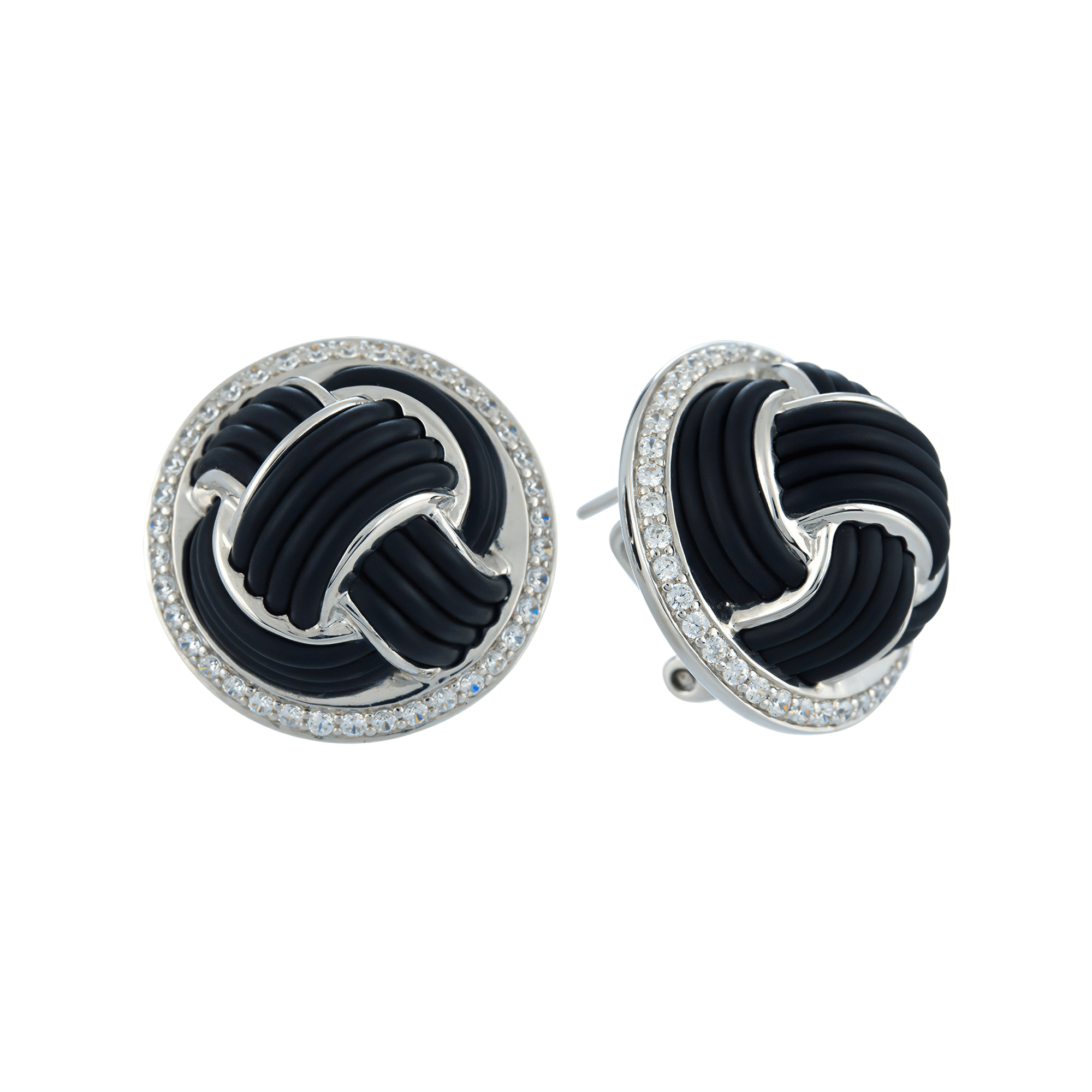 Sterling Silver Nodo Earrings