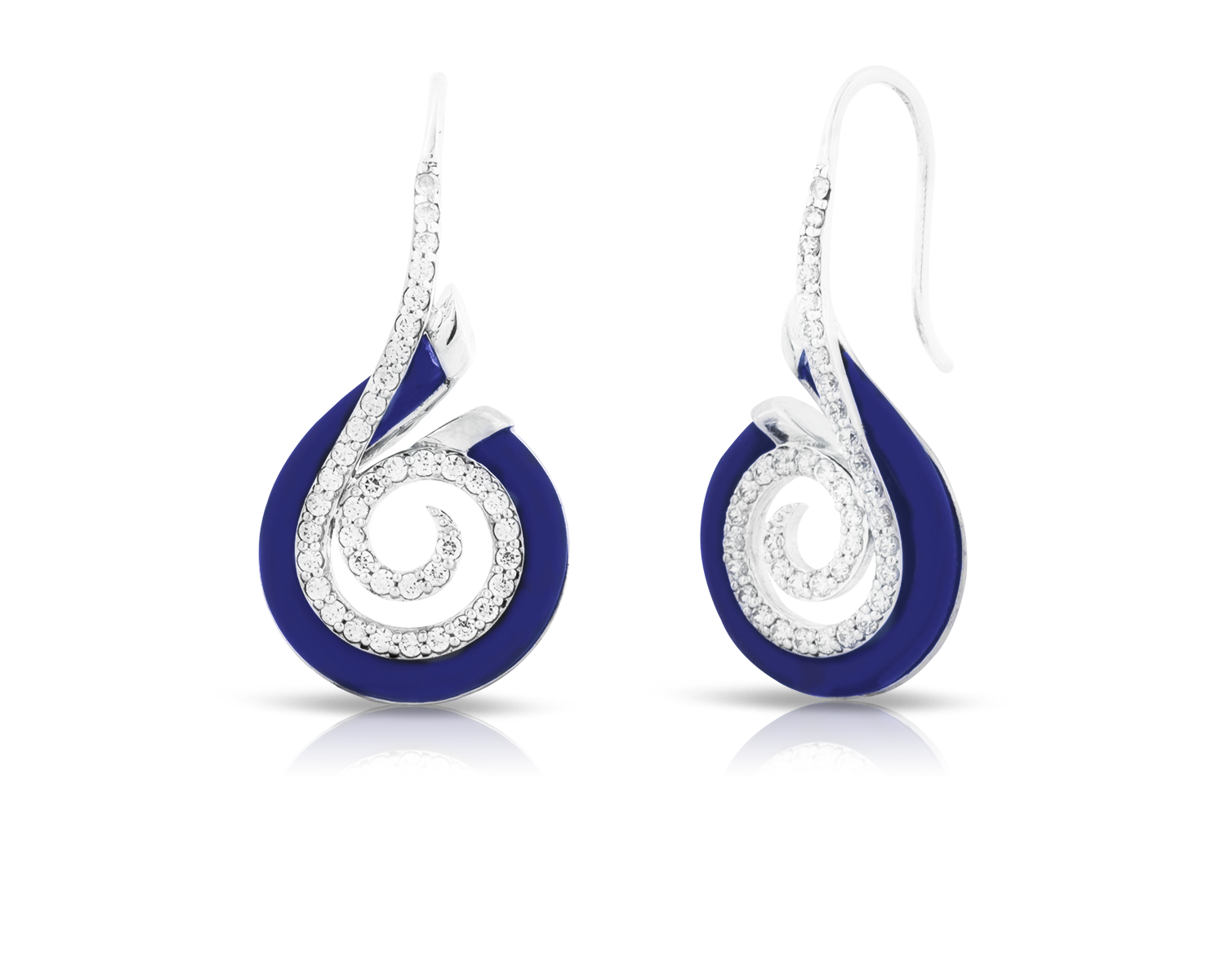 Sterling Silver Oceana Earrings