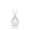 Sterling Silver Onda Pendant