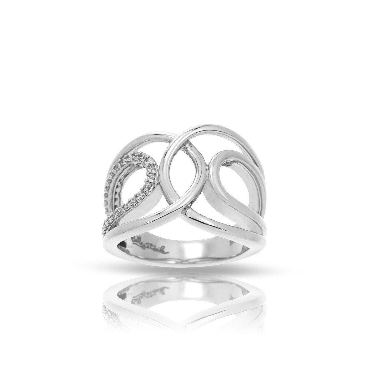 Sterling Silver Onda Ring