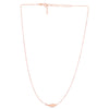 14K Rose Gold Angel Wing Necklace