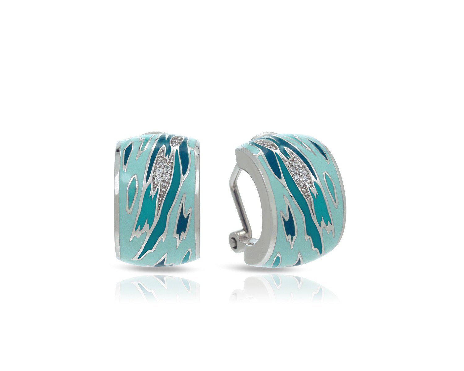 Sterling Silver Palette Earrings