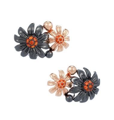 Sterling Silver Posy Earrings