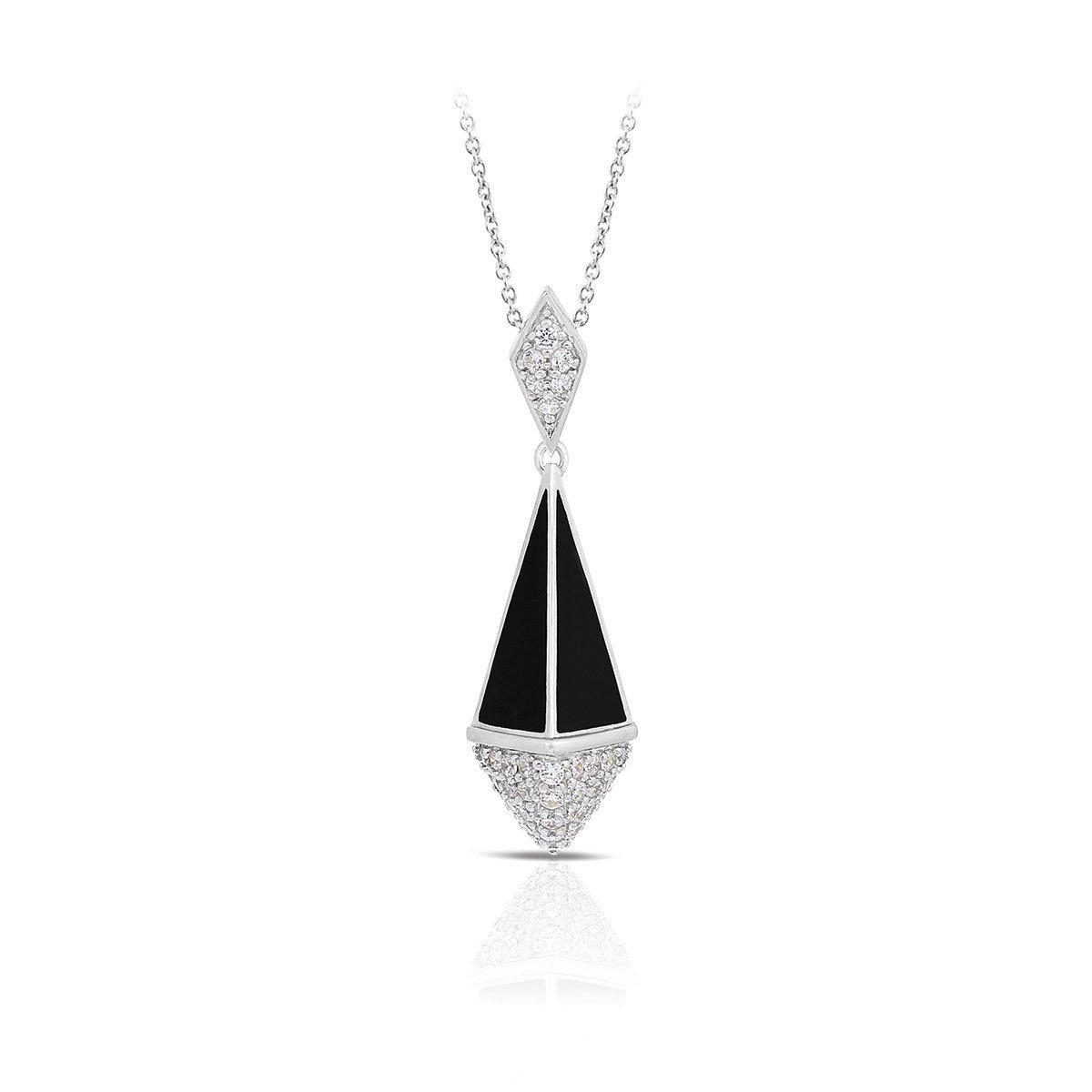 Sterling Silver Pyramid Pendant