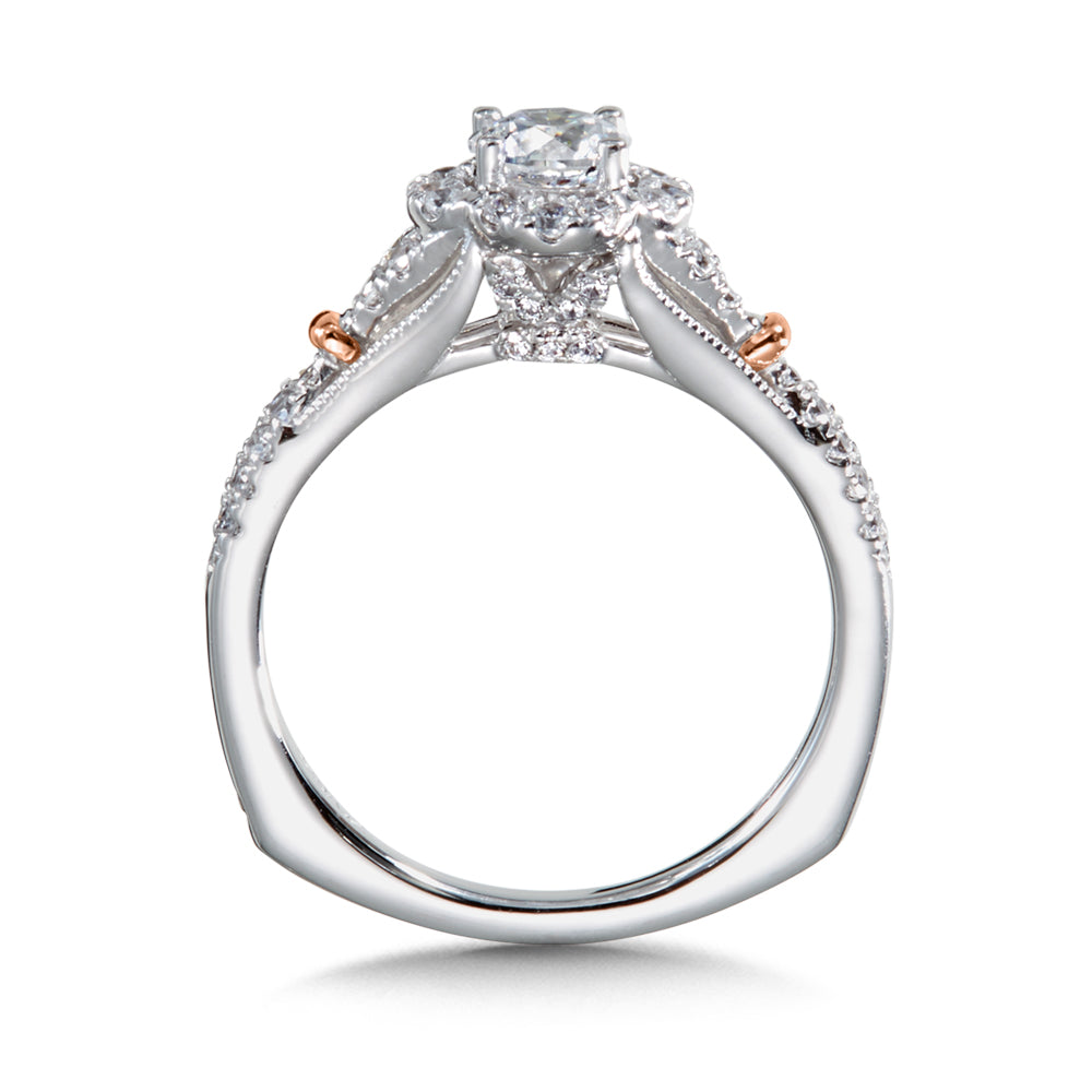 Halo Style Engagement Ring