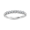 14K White Gold Decorative Wedding Band
