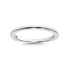 14K White Gold Diamond Wedding Band