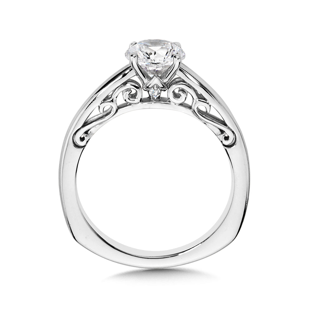 Solitaire Diamond Engagement Ring