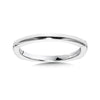 14K White Gold Diamond Wedding Band