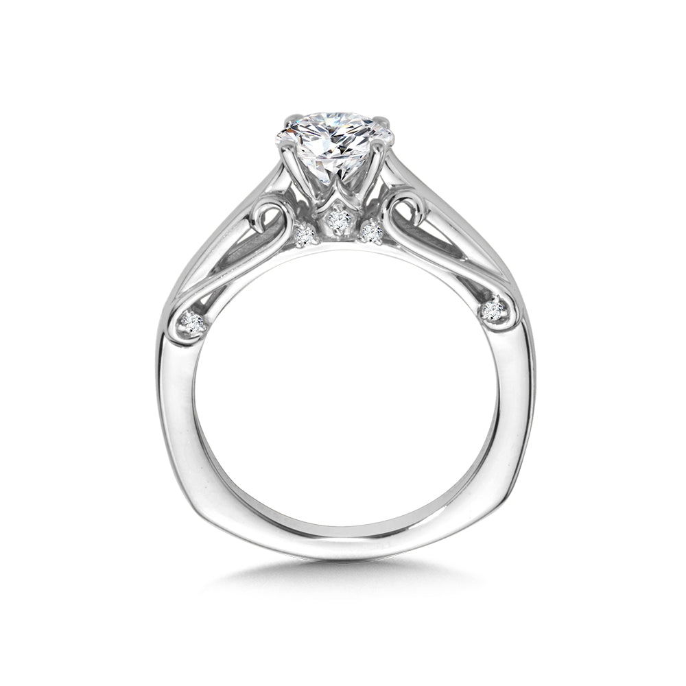 Diamond Solitaire Engagement Ring