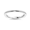 14K White Gold Wedding Band