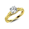 14K Yellow Gold Solitaire Engagement Ring