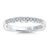 14K White Gold Diamond Wedding Band