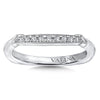14K White Gold Diamond Wedding Band