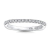 14K White Gold Diamond Wedding Band