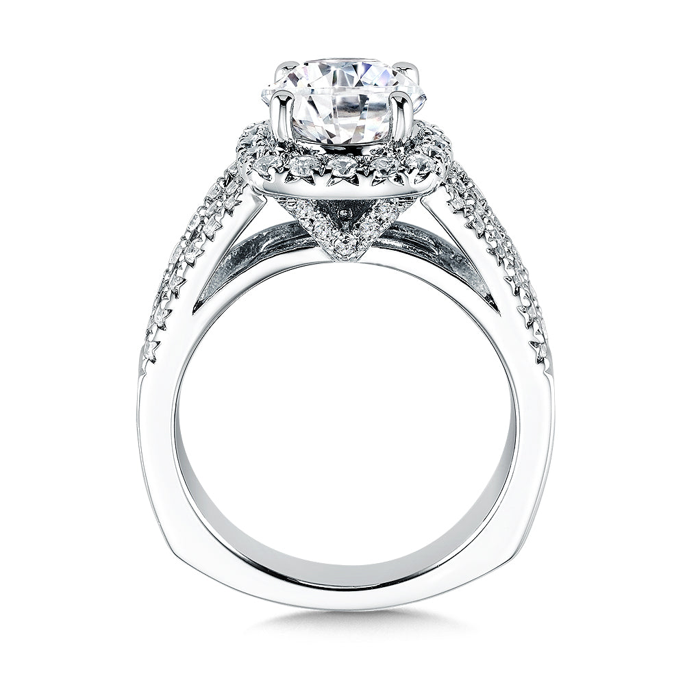 Halo Style Engagement Ring