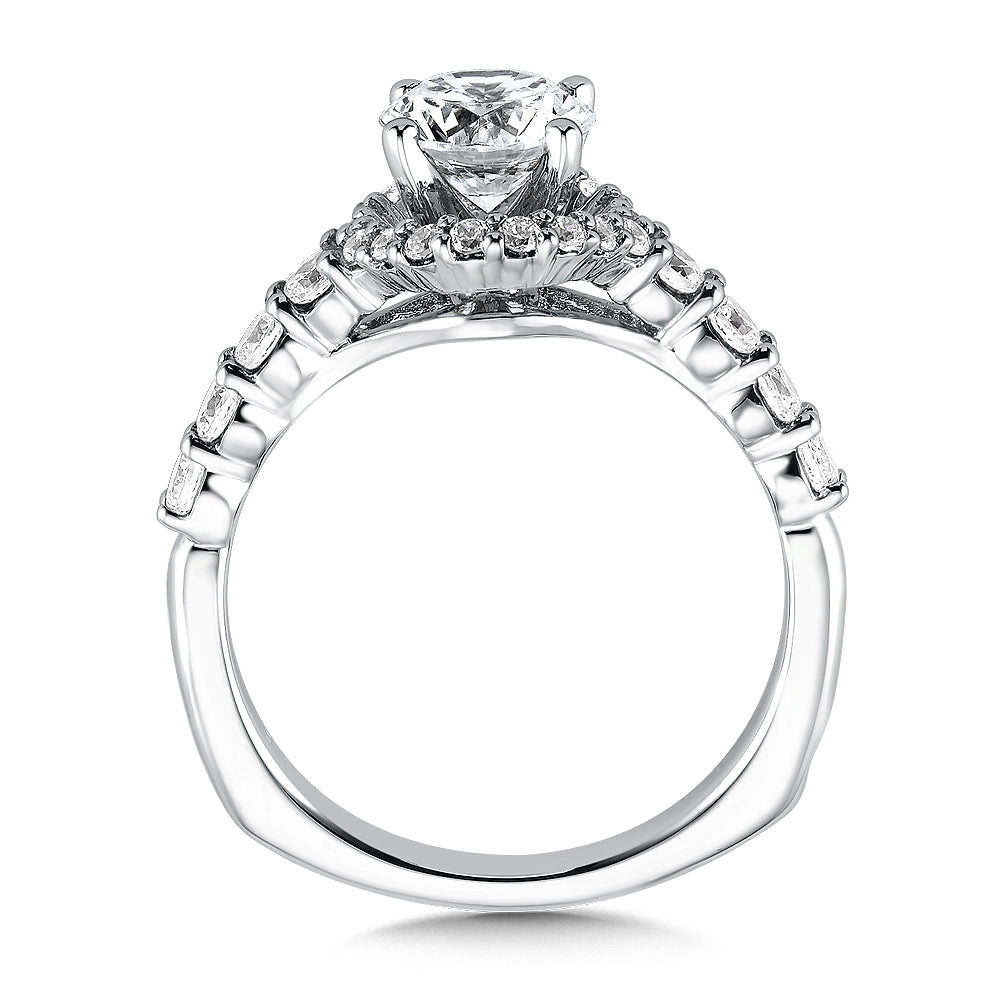 Halo Style Engagement Ring