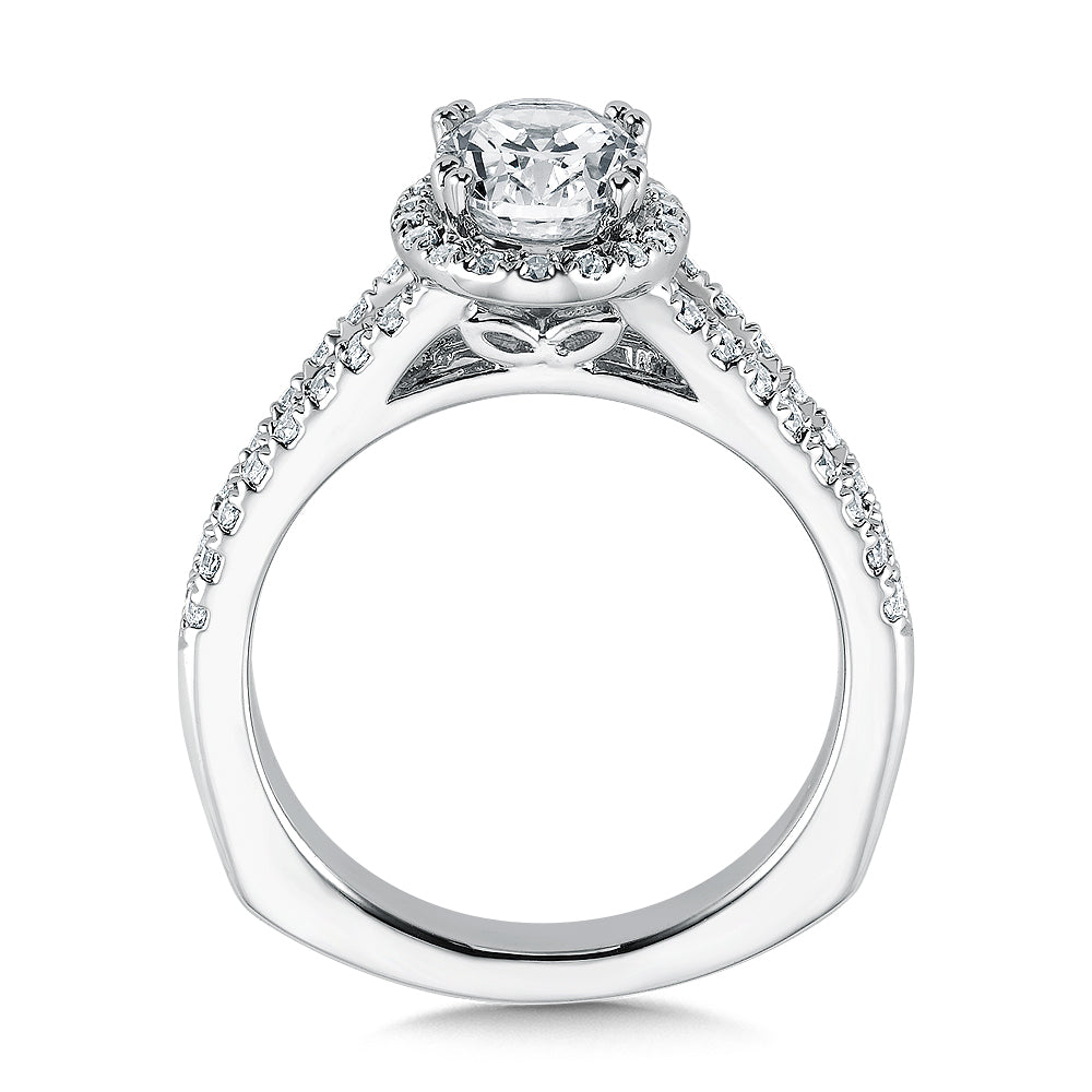 Halo Style Engagement Ring