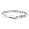 14K White Gold Diamond Wedding Band