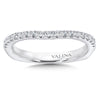 14K White Gold Diamond Wedding Band
