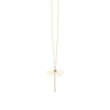 14K Yellow Gold Dragonfly Necklace