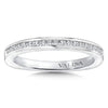14K White Gold Diamond Wedding Band