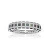 Sterling Silver Regal Mother-of-Pearl Bangle