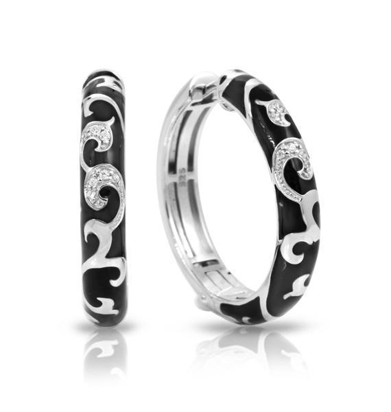 Sterling Silver Royale Hoops Earrings
