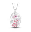 Sterling Silver Sakura Pendant