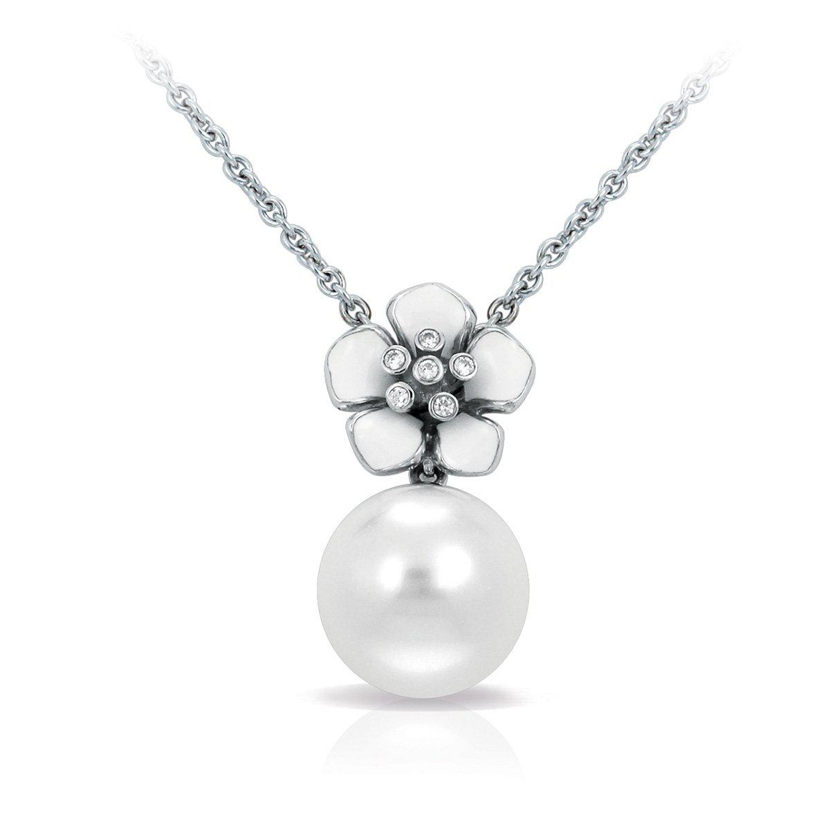 Sterling Silver Snowdrop Necklace
