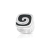 Sterling Silver Swirl Ring