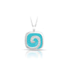 Sterling Silver Swirl Pendant