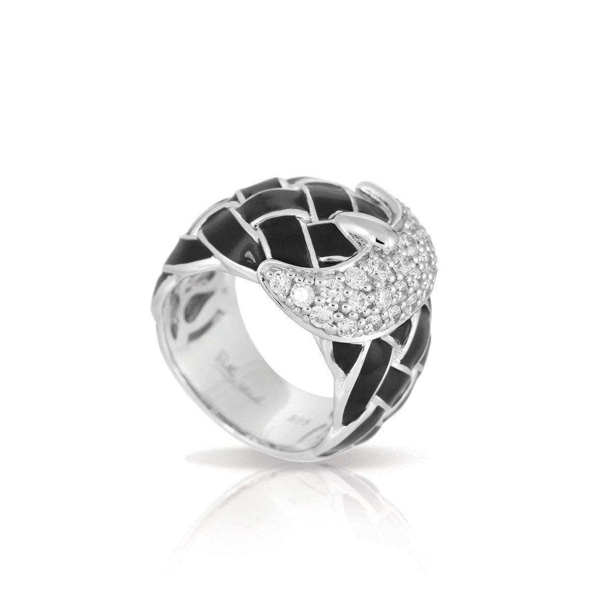 Sterling Silver Treccia Ring